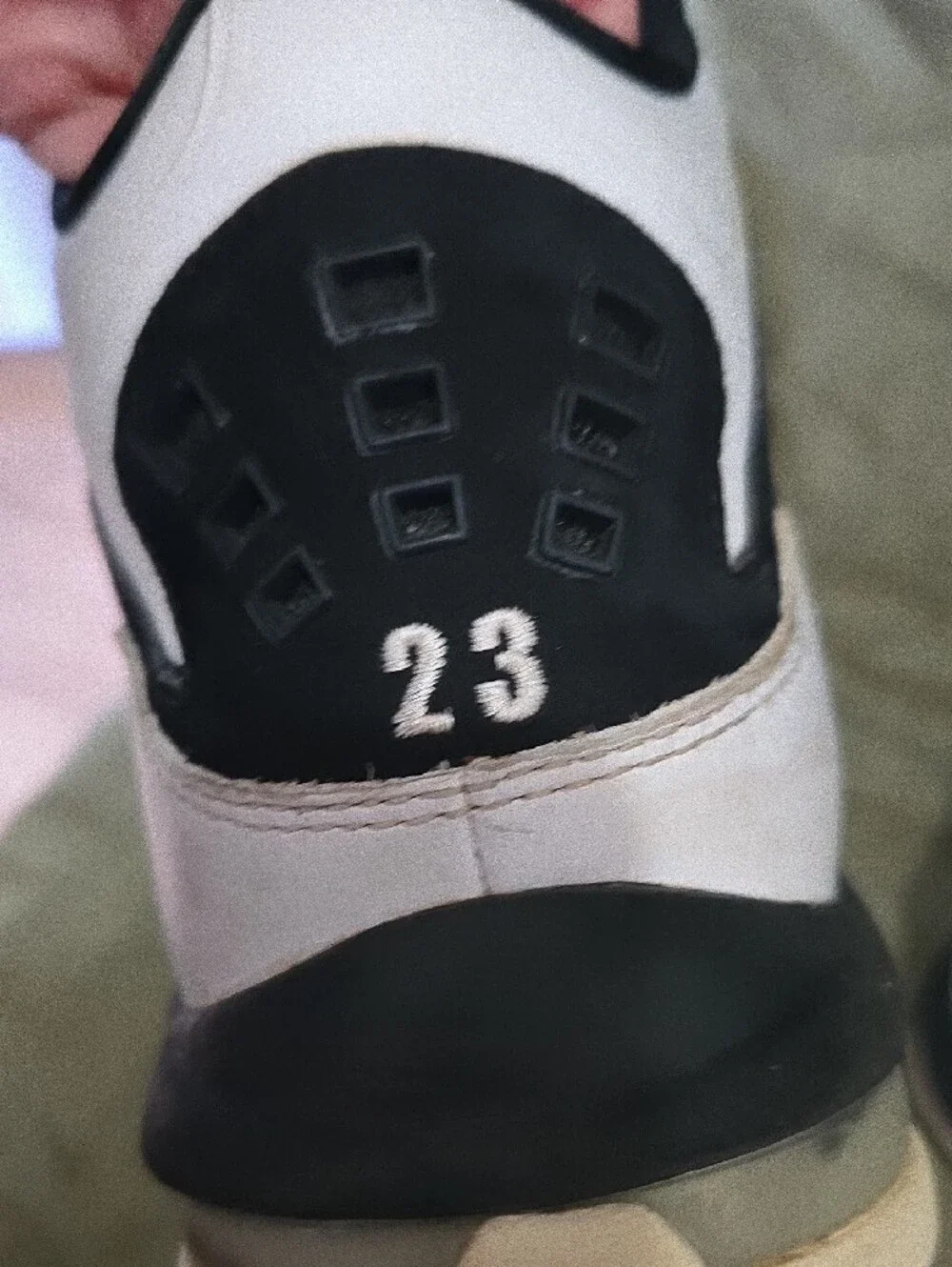 Jordan Men’s Black and White High-Top Sneakers